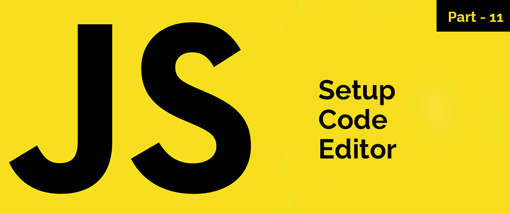 Setup Code Editor
