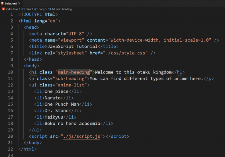 Dom Selector - JavaScript Series - Part 24 | Nerdjfpb Writings