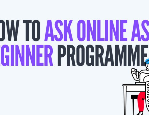 how to ask online as a beginner programmer